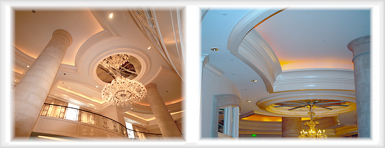 Gypsum Ceiling Domes, Moulding and More