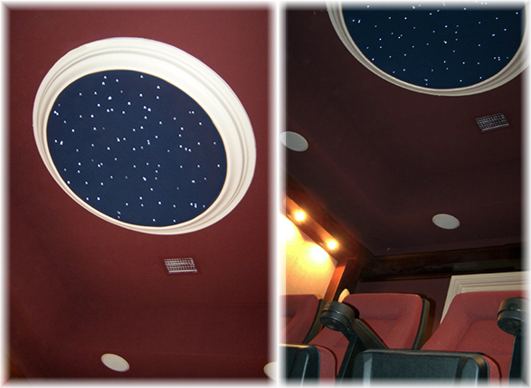 Fiber Optic Ceiling Domes