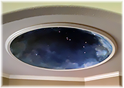 Fiber Optic Ceiling Domes